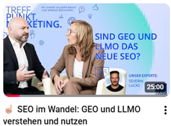 Podcast - SEO im Wandel: GEO und LLMO verstehen und nutzen